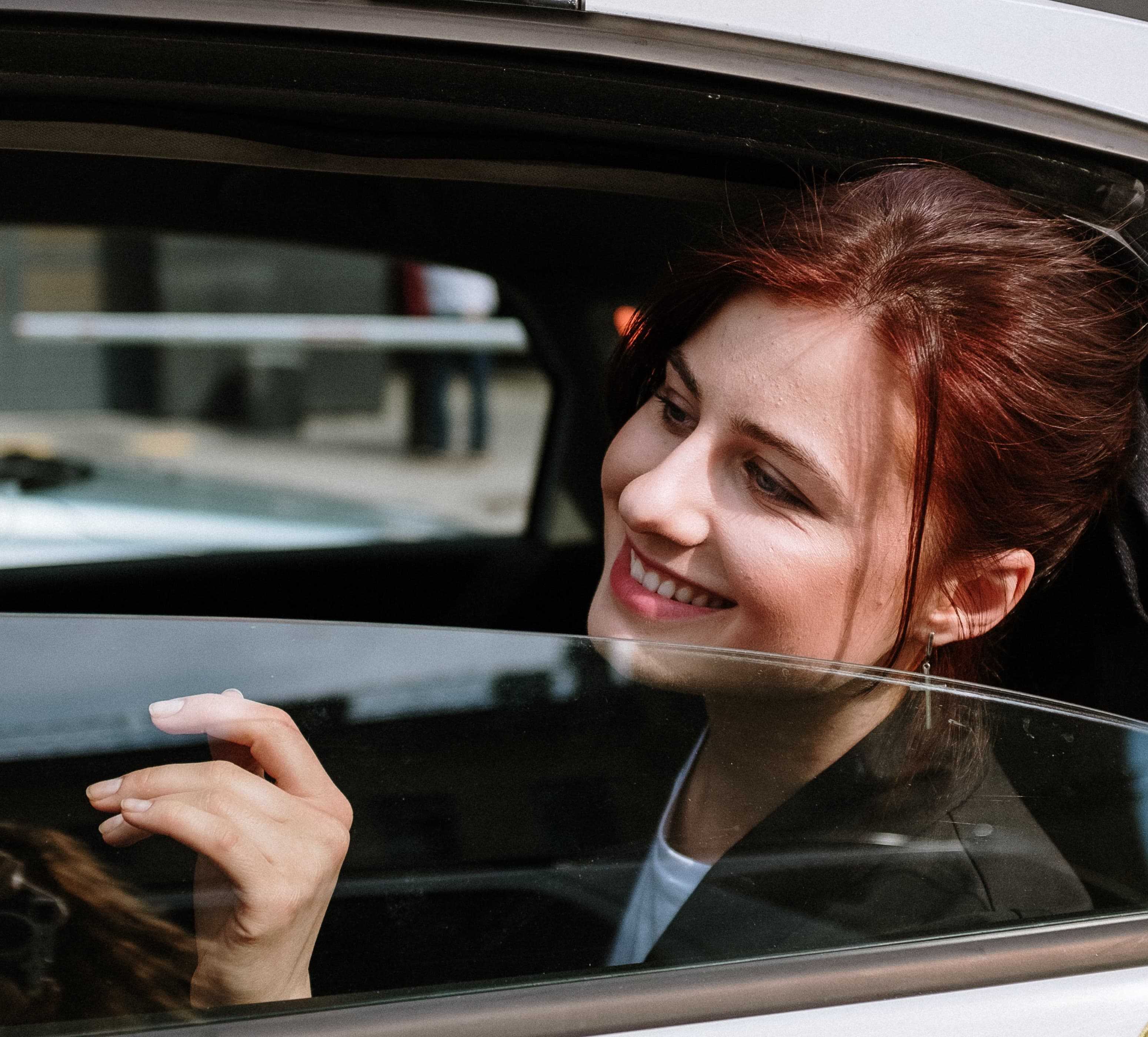 Woman in Car